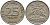 Тринидад и Тобаго 25 центов 1966 герб KM 4 медно-никель 4396-631
