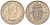 Великобритания 1 шиллинг 1956 Елизавета II (1952-2022), Шотландский герб KM 905, Spink 4148 медно-никель 4153-931