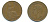Великобритания 1 пенни 1946 Георг VI (1936-1952) KM 845, Spink 4114 бронза 89-226