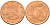 Финляндия 1 евроцент 1999  KM 98 сталь плакированная медью  UNC  4189-132