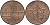 Франция 10 франков 1984 тип Матье KM 940, Le Franc 365.23-24 никель латунь 181-445