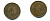 ГЕРМАНИЯ 1 РЕЙХСПФЕННИГ 1925 F KM 37, J. 313 бронза 46-828