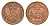 Австрия 2 геллера 1898 Франц Иосиф I (1848-1916) KM 2801 бронза 4639-1013