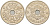 ДАНИЯ 5 КРОН 1990 LG; JP; A, МАРГРЕТЕ II (1972-) KM 869.1 медно-никель 38-435