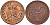 Австрия 2 геллера 1893 Франц Иосиф (1848-1916) КМ 2801 бронза    4602-658