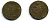 Россия деньга 1738 Анна Иоанновна (1730-1740) Биткин 365 медь 29-436