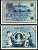 Германия 100 марок 1908 7 февраля 1908, выпуск конец 1916 - ноябрь 1918, зеленая печать Pick 34 бумага 8619-29-2-1