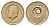 Норвегия 10 крон 1983 Улаф V (1957-1991) KM 427 никель латунь 4703-322