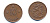 Финляндия 10 пенни 1936 республика (1918-1962) KM 24 медь 51-5521